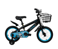 Qitong Bicycle With Basket 12 Inch Blue TN-M02 12IN - Colorland Toys