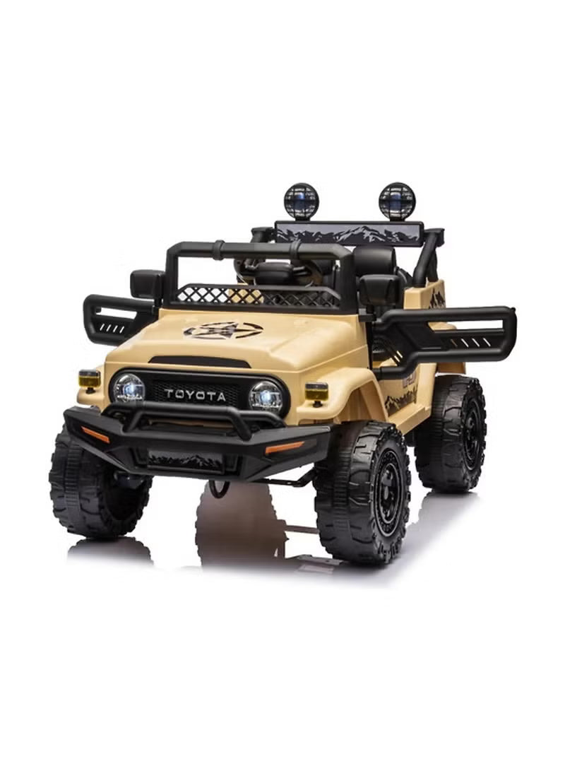 Toyota FJ Cruiser 12V 2M EVA Khaki JJ2099 - Colorland Toys
