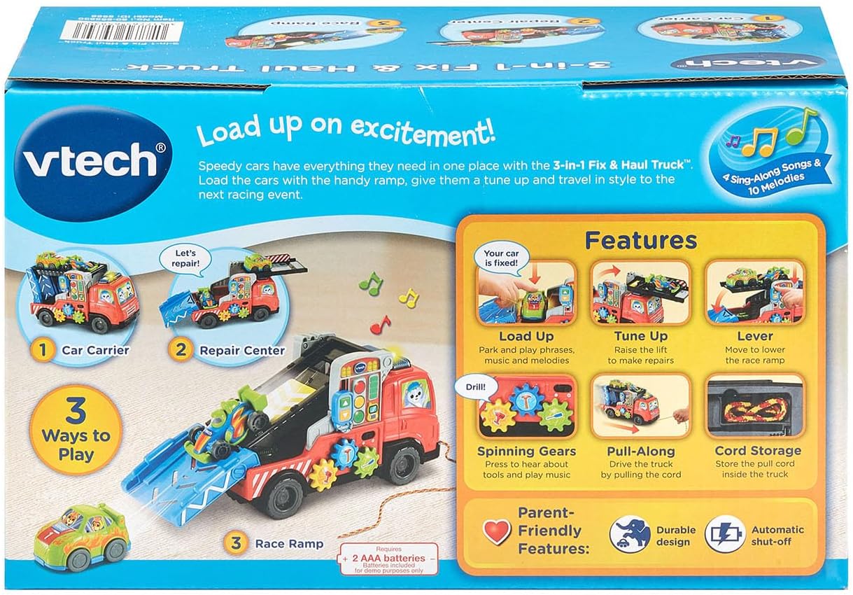 3 In 1 Fix And Haul Truck 80 - 565800 - Colorland Toys
