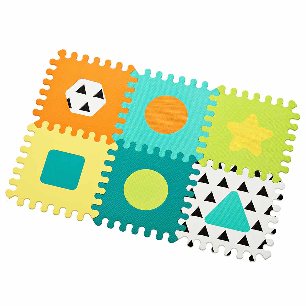 Infantino Gaga Soft Foam Puzzle Mat 6pcs IN216056 - Colorland Toys