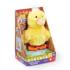 ADDO Quack Quack Duckling – Interactive Walk Along Pet - Colorland Toys
