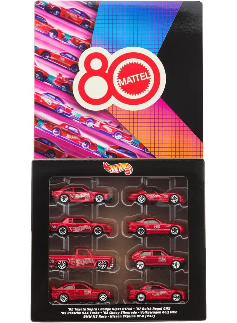 Hot Wheels Themed Mattel 80th 1:64 Scale JGK09 - Colorland Toys