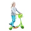 Kids Scooter With Music Green S1203