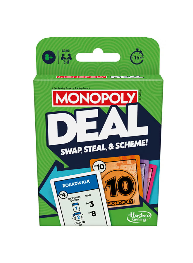 Monopoly Deal Refresh - English - Colorland Toys