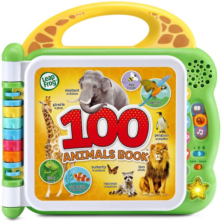 LeapFrog 100 Animals Electronic Book Bilingual 80-609543 - Colorland Toys
