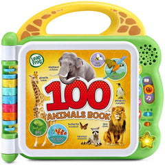 LeapFrog 100 Animals Electronic Book Bilingual 80-609543 - Colorland Toys