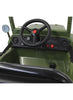 Kids Military Mini Willy Jeep Ride-On Dark Green 12V 2M DM103 - Colorland Toys