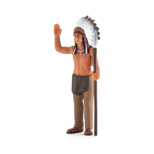 Native American Chief- L - Colorland Toys