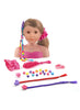 Dolls World Styling Head Ashely Brunette 78592 - Colorland Toys