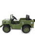 Kids Military Mini Willy Jeep Ride-On Dark Green 12V 2M DM103 - Colorland Toys