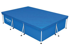 Bestway Flowclear Pro Rectangular Above Ground Swimming Pool Cover Blue 58106 - Colorland Toys