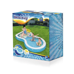 Bestway 2.79m x 2.34m x 48cm Staycation Pool 54168 - Colorland Toys