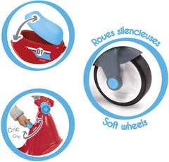 Smoby Scooter Baby Walker Red 721003 - Colorland Toys