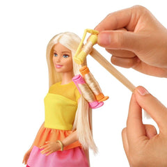 Barbie Ultimate Curls Doll With Hair Accessories Playset GBK24 - Colorland Toys