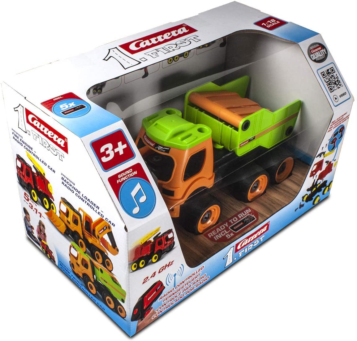 Carrera RC First Dump Truck 181077 - Colorland Toys