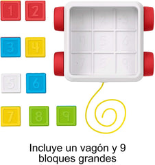 Fisher-Price Pull Along Activity Blocks GJW10 - Colorland Toys