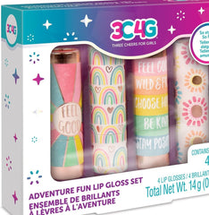 3C4G Adventure Fun Lip Gloss Set 10055 - Colorland Toys