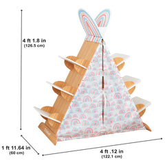 Book Nook Tent with Shelves - Colorland Toys