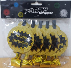 Birthday Blower Whistle 5 Pcs - Colorland Toys