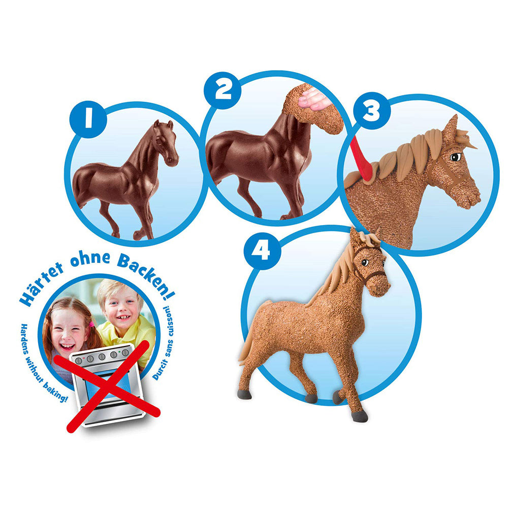 CRAZE Flo Mee Meets Cloud Slime Horse Set 15155 - Colorland Toys