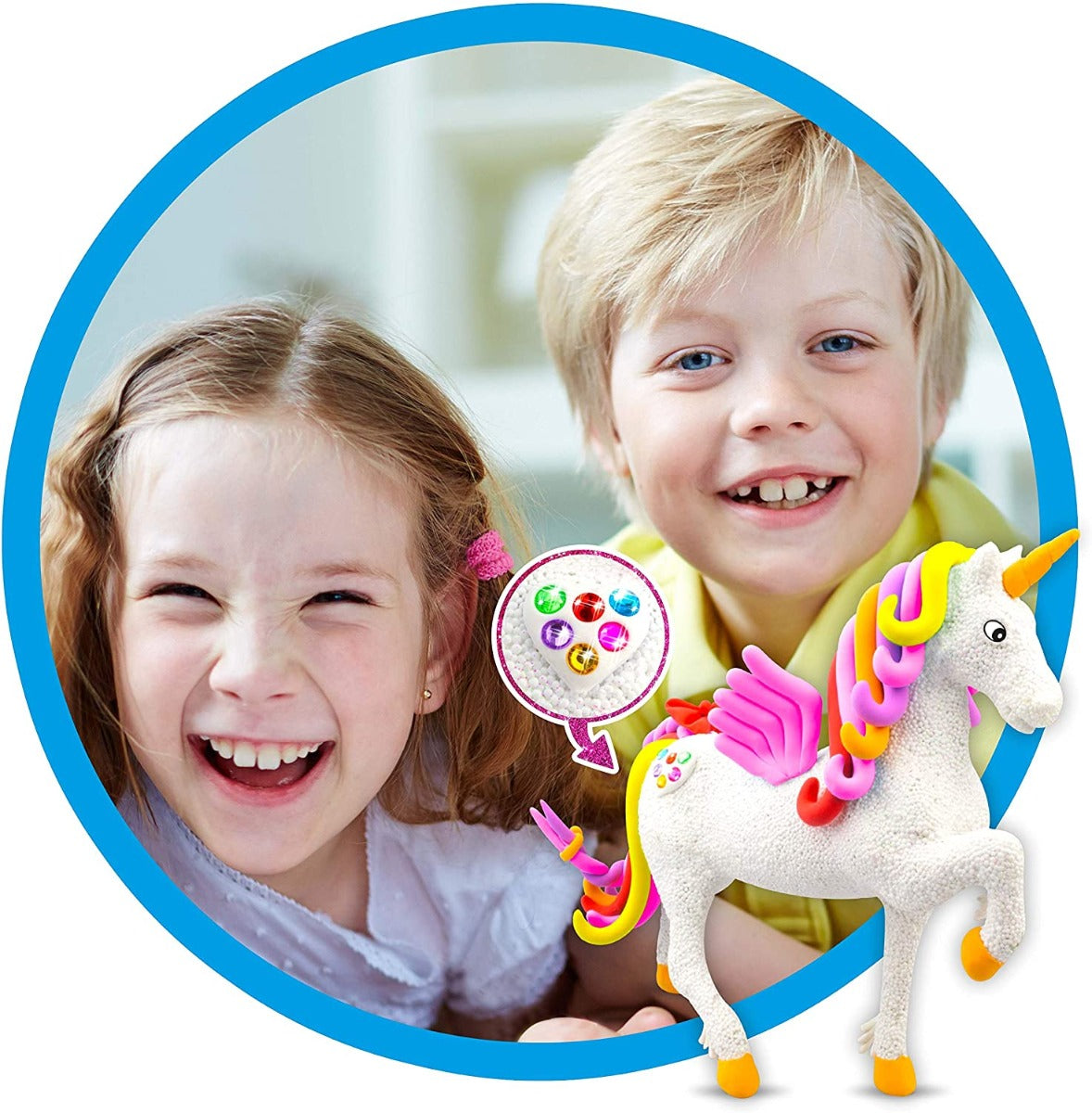 CRAZE Cloud Slime meets Flo mee Unicorn Set 15759 - Colorland Toys