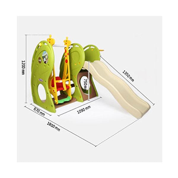 Dolphin Swing and Slides Playzone HNP718 - Colorland Toys