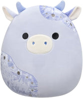 Squishmallow Velvet Marzio The Blue Cow Plush 12inch