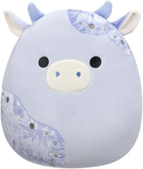 Squishmallow Velvet Marzio The Blue Cow Plush 12inch