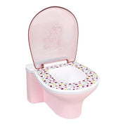 Zapf Creation Baby Born interactive Toilet pink 21 cm 823903 - Colorland Toys