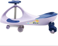 Qitong Rock Swing Car With Light Purple/Blue MN068 - Colorland Toys