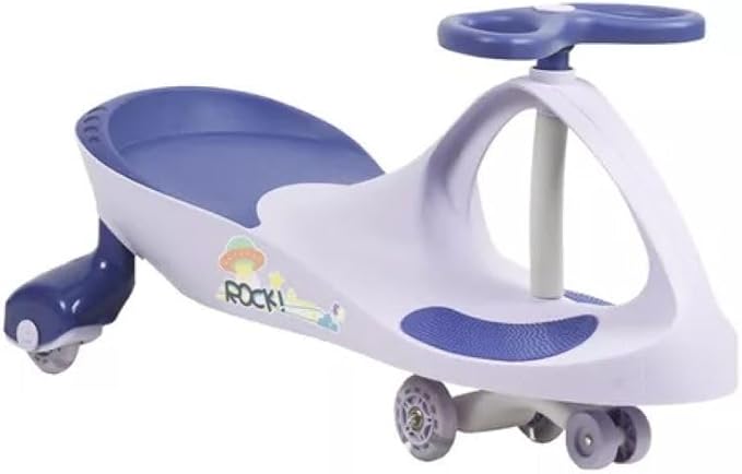 Qitong Rock Swing Car With Light Purple/Blue MN068 - Colorland Toys