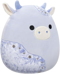 Squishmallow Velvet Marzio The Blue Cow Plush 12inch