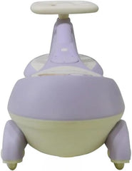 Qitong Lovable Swing Car With Music Purple MN069 - Colorland Toys