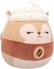 Squishmallow Reza The Latte Squirrel Plush 7.5inch