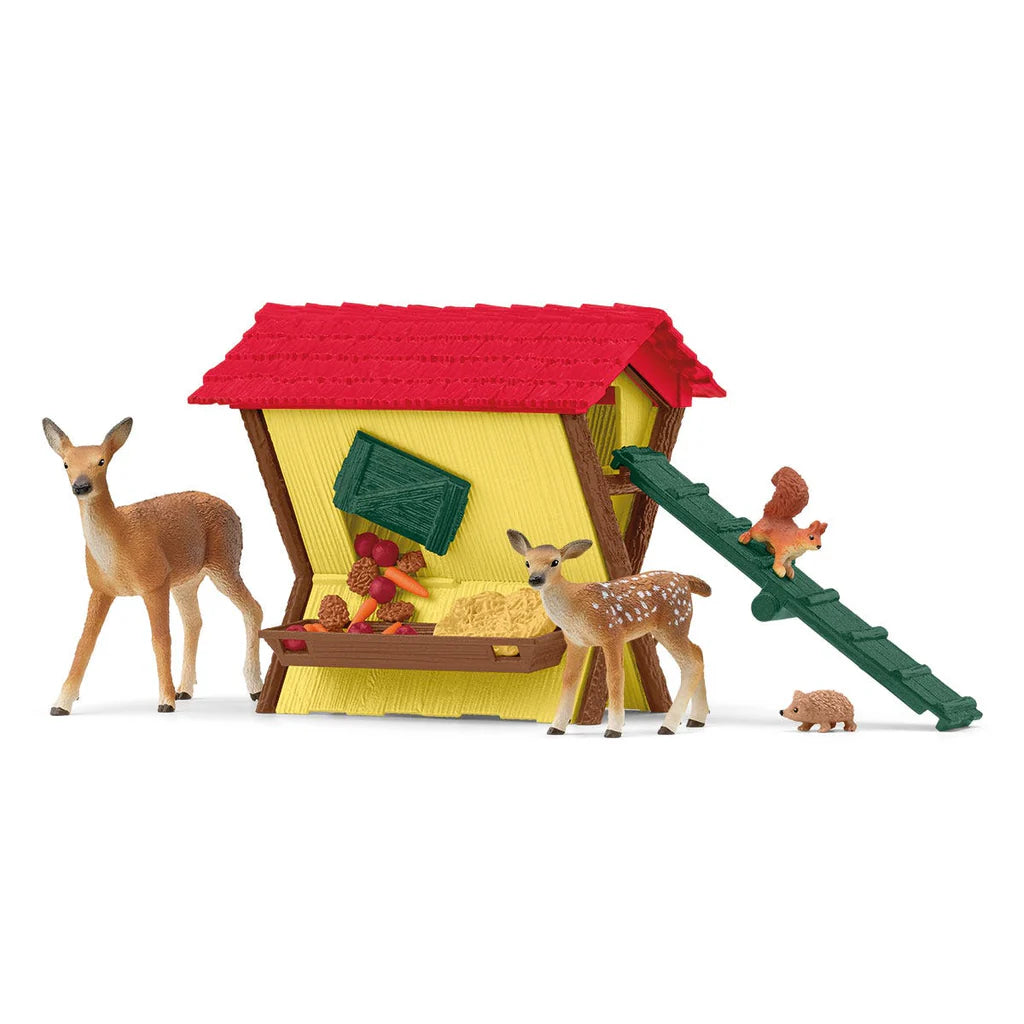 Schleich Feeding the Forest Animals 42658 - Colorland Toys