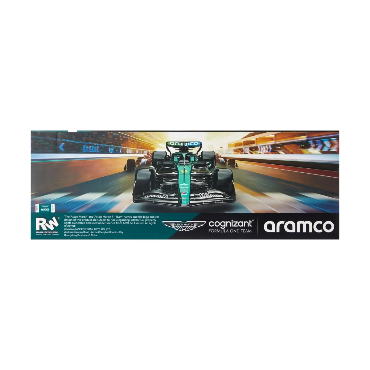 RW Aston Martin Aramco Formula One RC Car 1:14 Scale 39114 - Colorland Toys