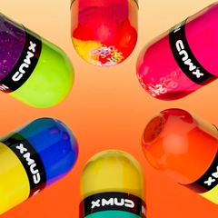 XMUD Lime Mint Scented Capsule Slime