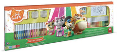 44 Cats Coloring Markers Felt Tip Pens 60pcs 189867 - Colorland Toys