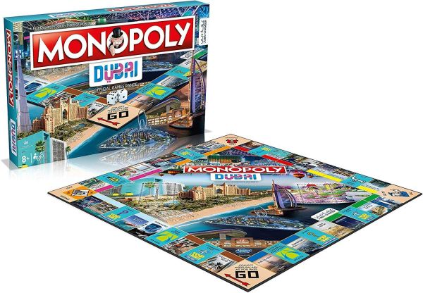 Winning Moves Monopoly Dubai WM00037 - Colorland Toys