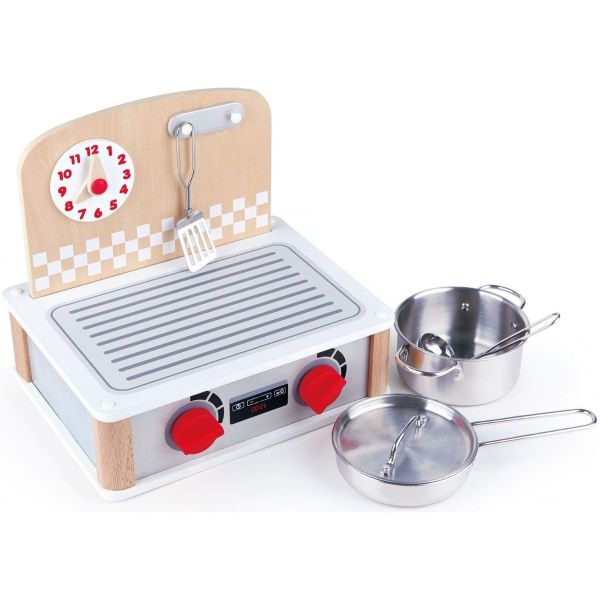 Hape 2-in-1 Kitchen & Food Grill Set - Colorland Toys