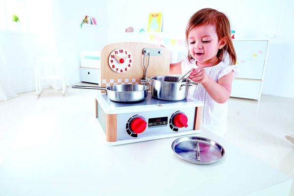 Hape 2-in-1 Kitchen & Food Grill Set - Colorland Toys