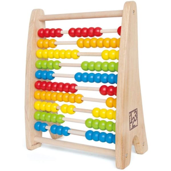 Hape Wooden Rainbow Bead Abacus - Colorland Toys