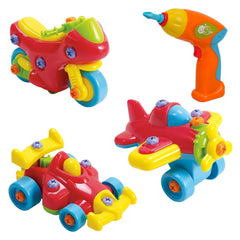 PlayGo Junior Mechanic Motorcycle & Racer & Plane 2012 - Colorland Toys