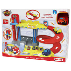 Motor Town City Garage With 1 Car 113453 - Colorland Toys