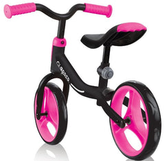 Globber Go Balance Bike Black Neon Pink 610-132 - Colorland Toys