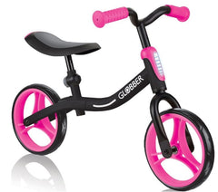 Globber Go Balance Bike Black Neon Pink 610-132 - Colorland Toys