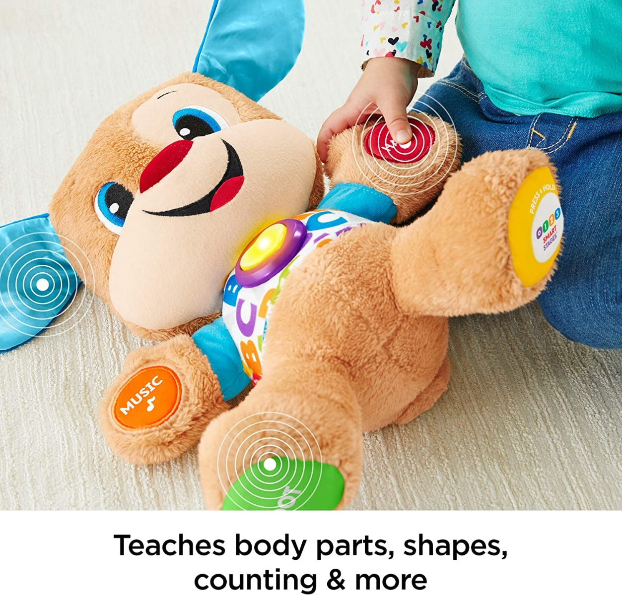 Fisher Price Laugh & Learn Smart Stages Puppy FPM43 - Colorland Toys