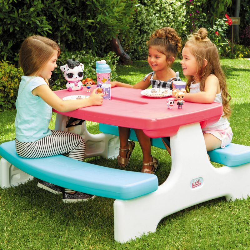 LOL Surprise Picnic Table with Umbrella 651656M - Colorland Toys