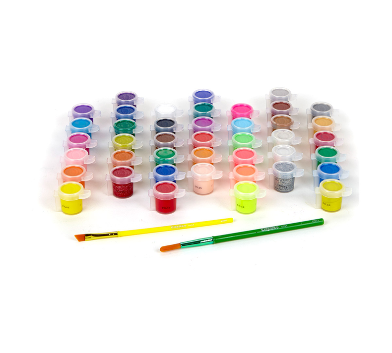 Crayola Washable Kids Paint - Paint Pot Set of 42 CY04-0157 - Colorland Toys