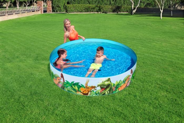 Bestway Dinosaur Fill n Fun Pool 2.44mx46cm 55001 - Colorland Toys